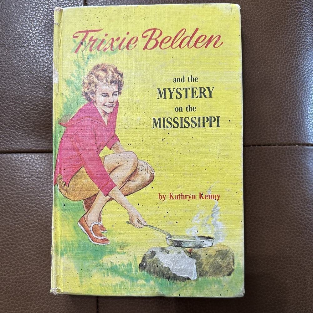 Trixie Belden and the Mystery On The Mississippi Kathryn Kenny  (Whitman, 1965)